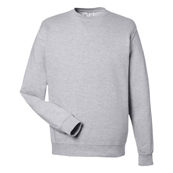 EWC-030HG Heather Grey Crewneck Sweatshirts