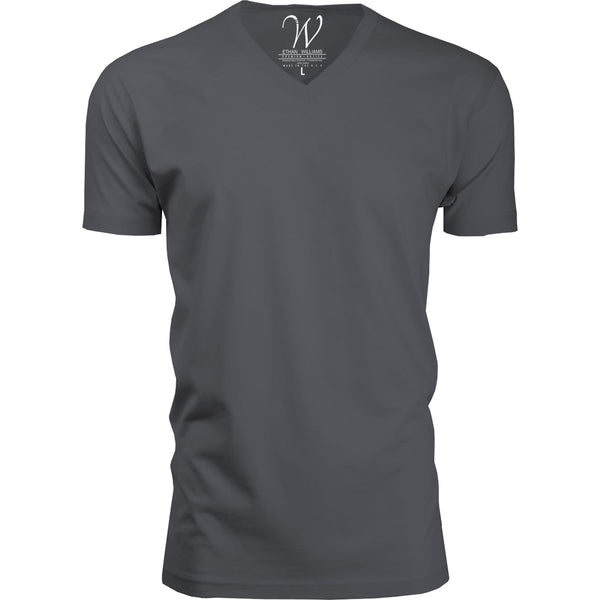 EWC-150HM Heavy Metal Ultra Soft Sueded V-Neck T-shirt