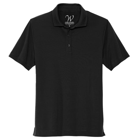 EWC-1014B Stretch Jersey Polo - Black