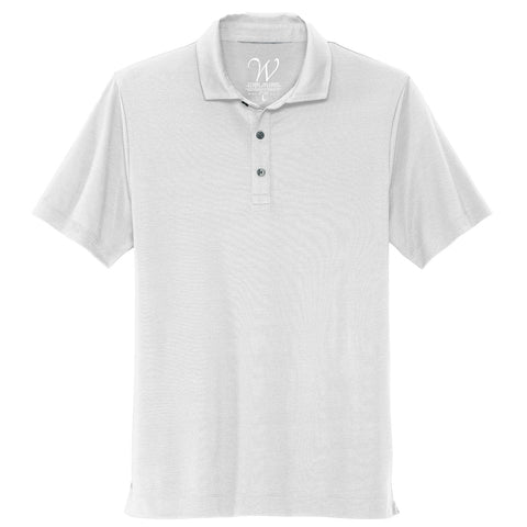 EWC-1014W Stretch Jersey Polo - White