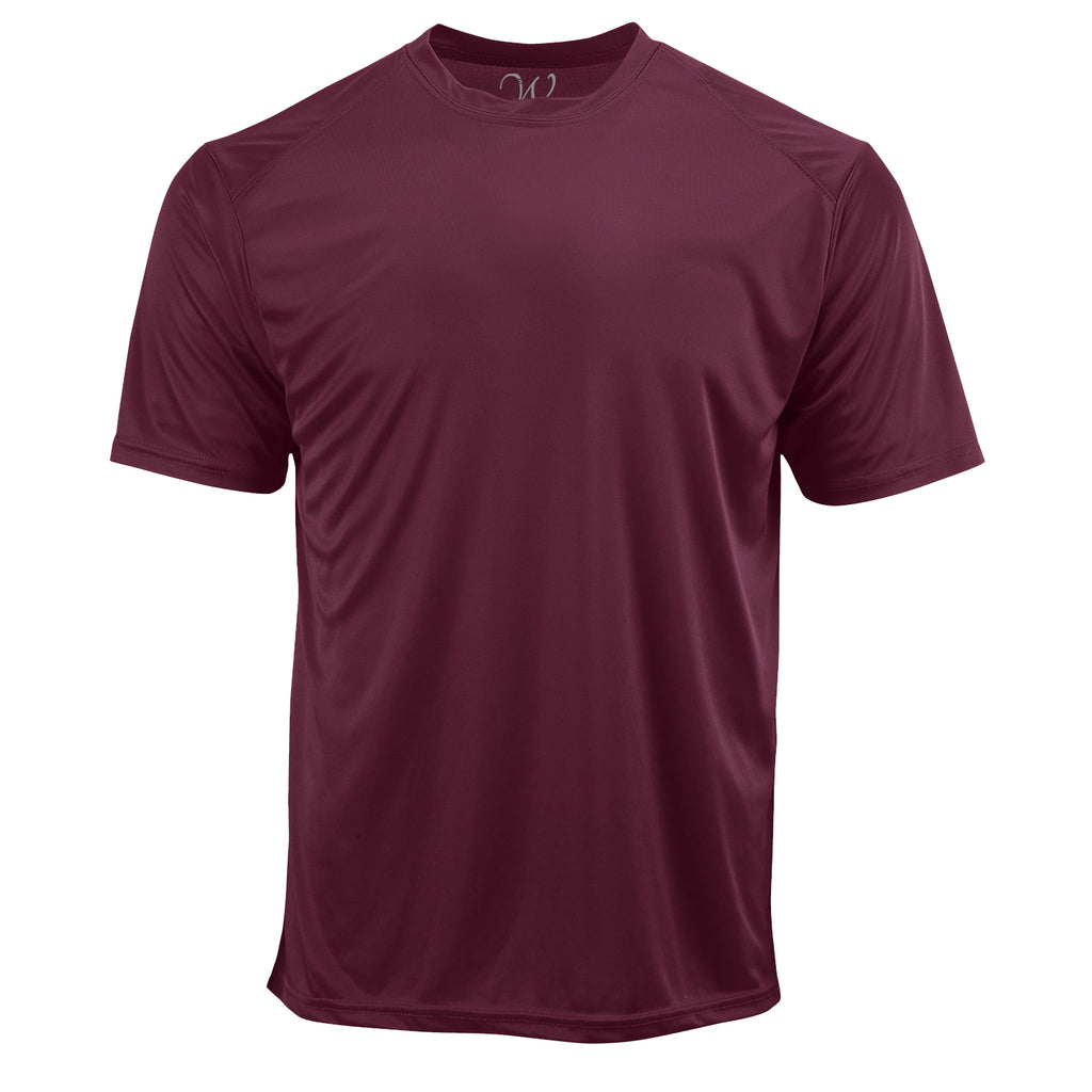 EWC-201BG Perform Basics Dri-Tech T-Shirt - Burgundy