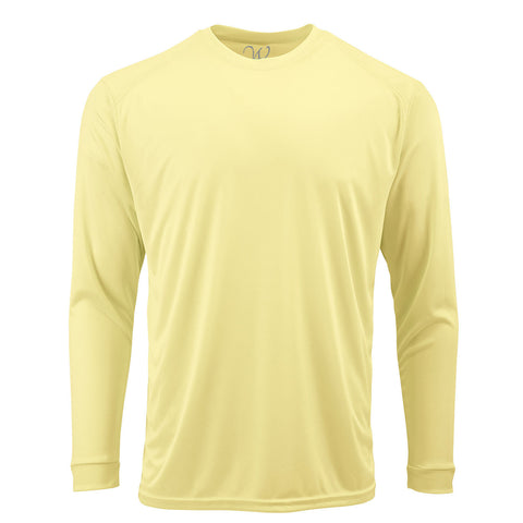 EWC-210NY Perform Basics Dri-Tech Long Sleeve Shirt - Neon Yellow