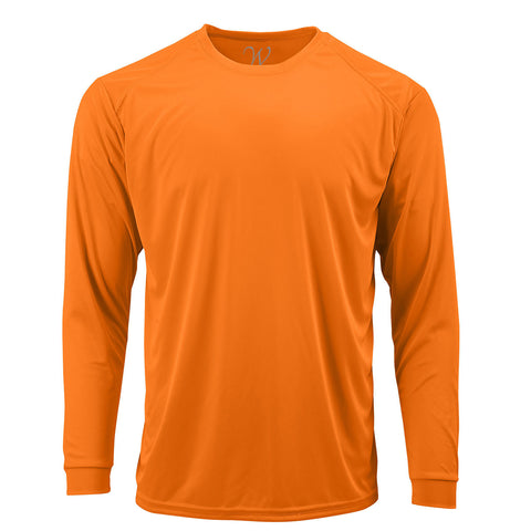 EWC-210O Perform Basics Dri-Tech Long Sleeve Shirt - Orange