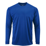 EWC-210RB Perform Basics Dri-Tech Long Sleeve Shirt - Royal