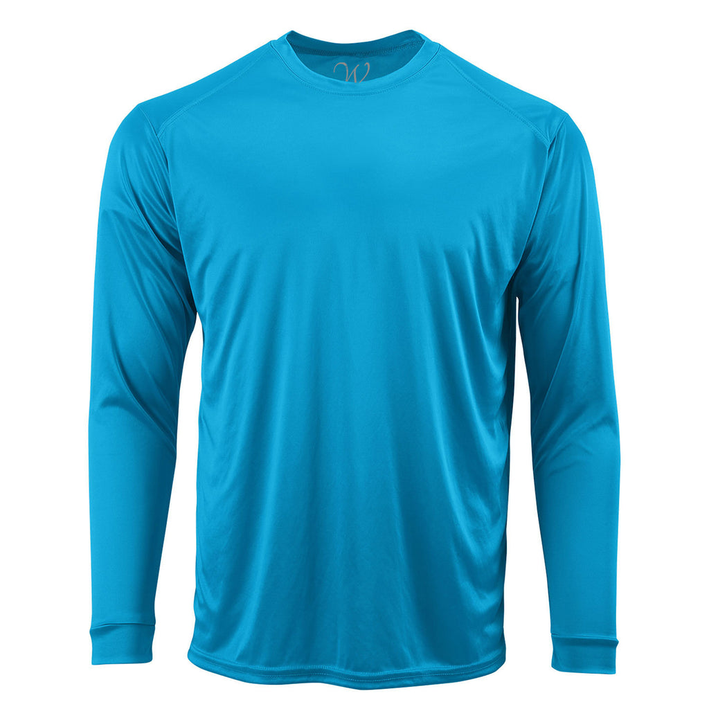 EWC-210T Perform Basics Dri-Tech Long Sleeve Shirt - Turquoise