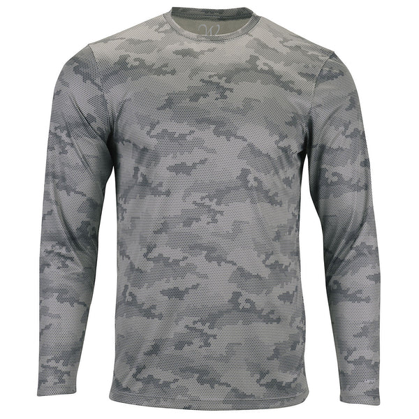 EWC-217HM Perform Basics Dri-Tech Camo Long Sleeve Shirt - Heavy Metal