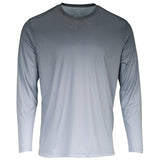 EWC-225HM Perform Basics Dri-Tech Fade Long Sleeve Shirt - Heavy Metal