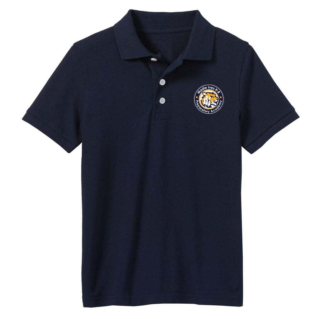 MIK8 Navy Polo Cotton
