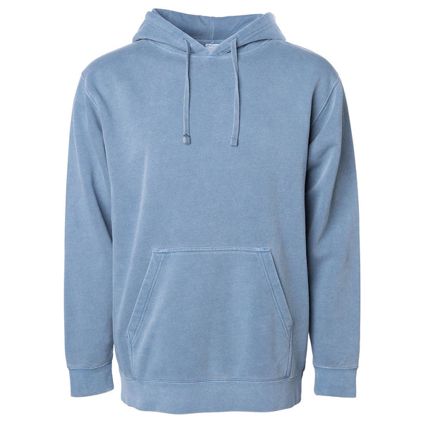 EWC-045D Denim Pigment Dyed Hoodie