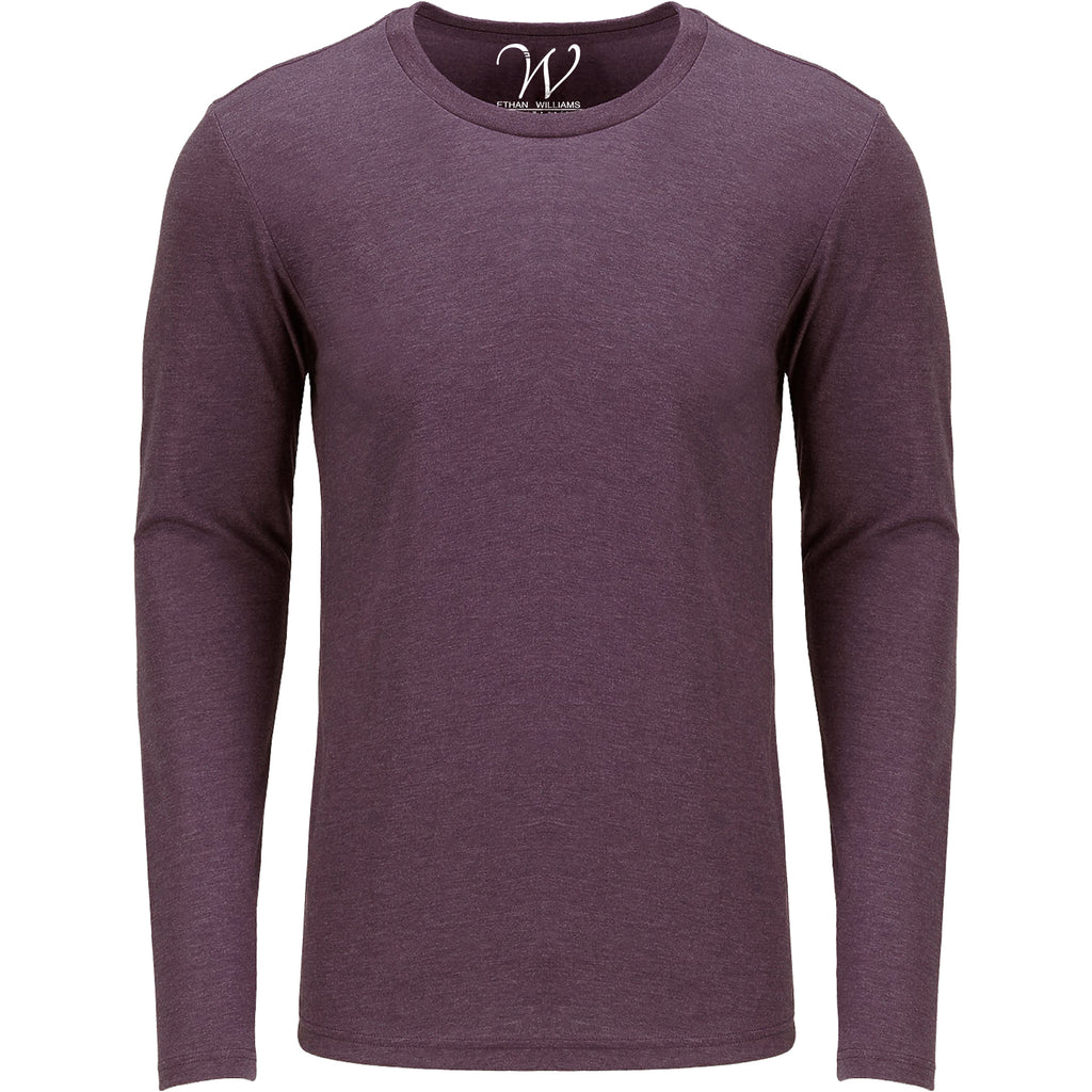 EWC-607BG Burgundy Ultra Soft Sueded Long Sleeve