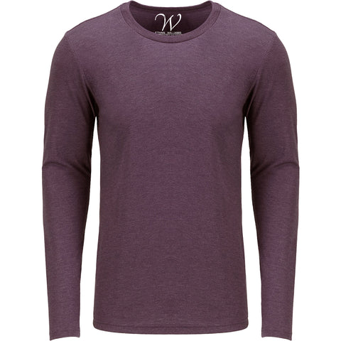 EWC-607BG Burgundy Ultra Soft Sueded Long Sleeve