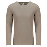 EWC-607S Sand Ultra Soft Sueded Long Sleeve