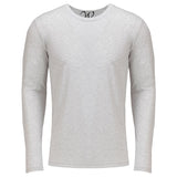 EWC-607W White Ultra Soft Sueded Long Sleeve