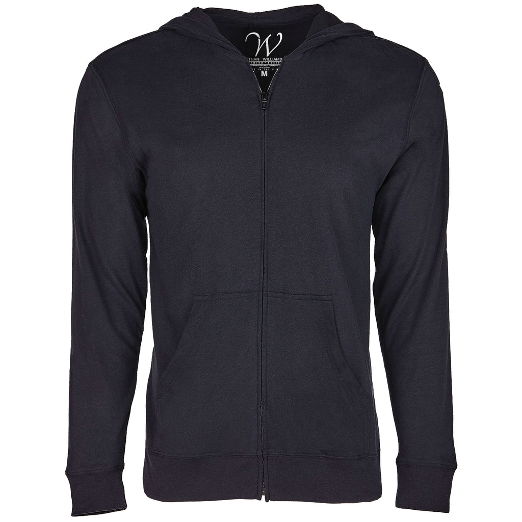 EWC-649B Black Ultra Soft Sueded Hoodie