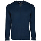 EWC-649N Navy Ultra Soft Sueded Hoodie