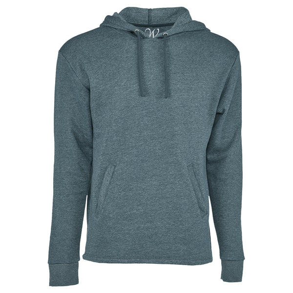 EWC-093D Denim Heather Ultra Soft Sueded Hoodie