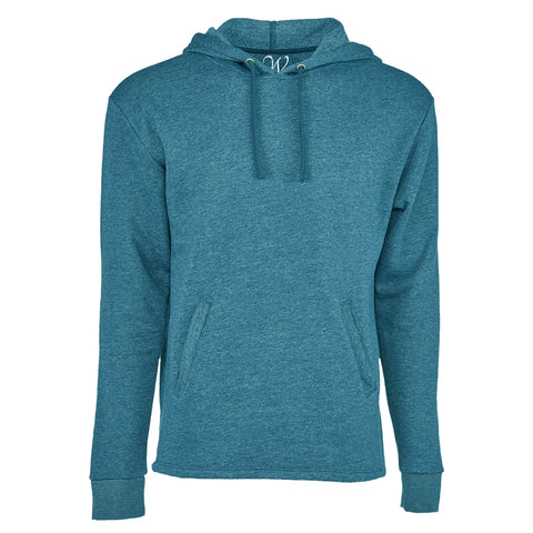 EWC-093TL Teal Heather Ultra Soft Sueded Hoodie