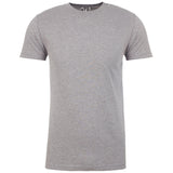 EWC-100HG Heather Grey Ultra Soft Sueded Crew Neck T-shirt