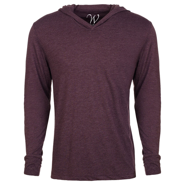 EWC-290BG Burgundy Relax Fit Hoodie