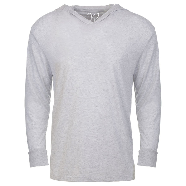 EWC-290HW Heather White Relax Fit Hoodie