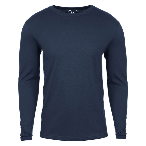 EWC-361I Indigo Basic Cotton Long Sleeve