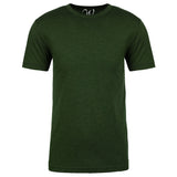 EWC-601FG Forest Green Heathered Crew Neck T-shirt