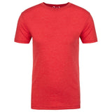 EWC-601R Red Heathered Crew Neck T-shirt