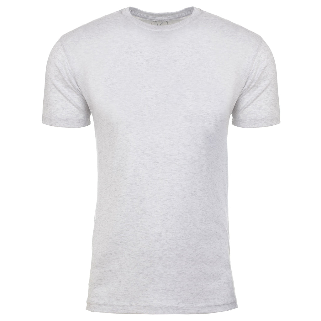 EWC-601W White Heathered Crew Neck T-shirt