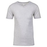 EWC-604W White Heathered V Neck T-shirt