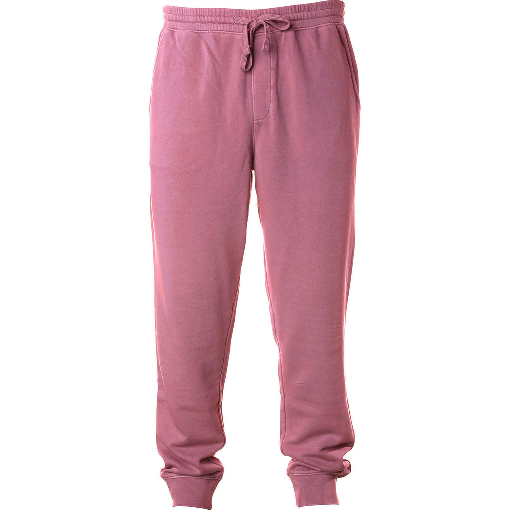 EWC-800C Crimson Pigment Dyed Joggers