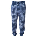 EWC-800TDN Tie Dye Navy Pigment Dyed Joggers