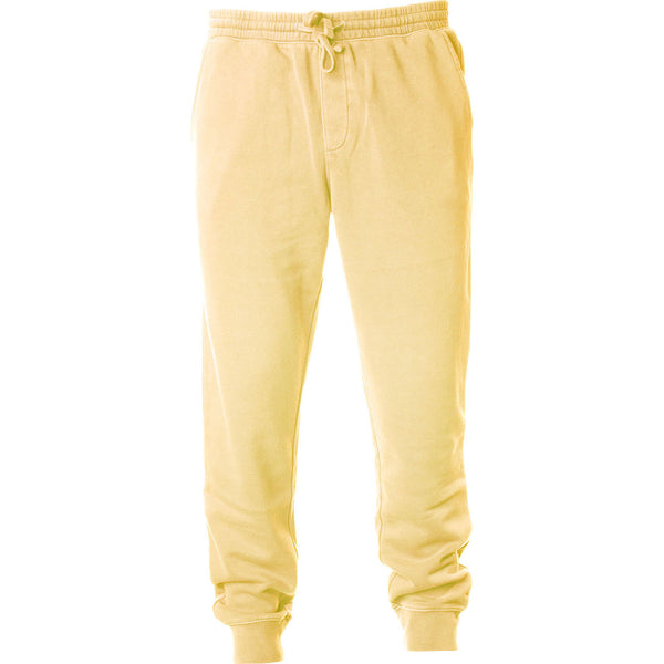 EWC-800Y Yellow Pigment Dyed Joggers