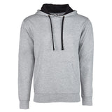 EWC-930HGB Heather Grey-Black French Terry Two-Toned Pullover Hoodie