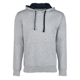 EWC-930HGN Heather Grey-Navy French Terry Two-Toned Pullover Hoodie