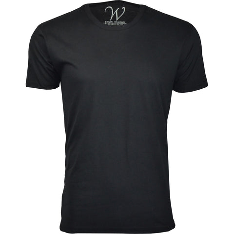 EWC-150BNW 3-Pack Ultra Soft Sueded V-Neck T-shirt - Black / Navy / White