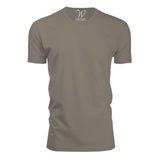 EWC-100WG Stone Ultra Soft Sueded Crew Neck T-shirt