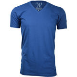 EWC-150RB Royal Blue Ultra Soft Sueded V-Neck T-shirt