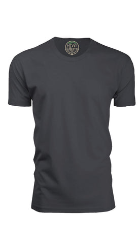 ORG-100WG Warm Grey Organic Cotton Crew Neck T-shirt