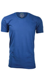 ORG-100RB Royal Blue Organic Cotton Crew Neck T-shirt