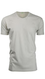 ORG-100S Sand Organic Cotton Crew Neck T-shirt