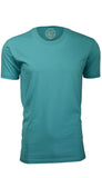 ORG-100T Turquoise Organic Cotton Crew Neck T-shirt